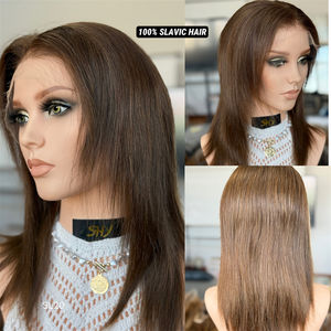 วิกผมแท้เกรดทางการแพทย์100% ผมคนแบบใสไม่มีกาวในสต็อก - Product Image 1