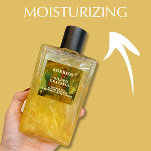 Глубокий Питательный гель для мытья тела, отшелушивающий увлажняющий гель для душа 300 мл освежающий ароматизированный жидкий отбеливающий элемент - Product Image 2