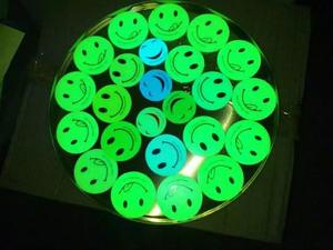 Polvo de pigmento luminoso fotoluminiscente fosforescente oscuro brillante de 12 colores para pintura de resina de uñas tinta artesanal 1kg - Product Image 6