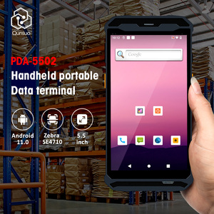 Pantalla táctil 4GB + 64GB Android inalámbrico resistente Wifi UHF RFID lector 1D 2D escáner de código de barras portátil recopilación de datos PDAs de mano - Product Image 5