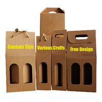 Boîte en carton ondulé avec Logo personnalisé, 6 pièces, ac