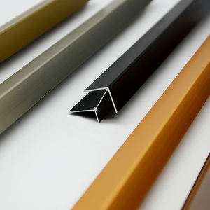 Dekorasi rumah ubin Strip profil aluminium dinding dekoratif logam Trim Strip untuk transisi - Product Image 2