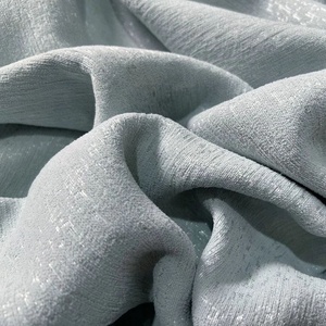 Nhà Máy Cung Cấp Cao Cấp Hiện Đại 3D Ánh Sáng Jacquard Phong Cách Chenille Màn Rèm Vải Với 2.8M Chiều Rộng - Product Image 2