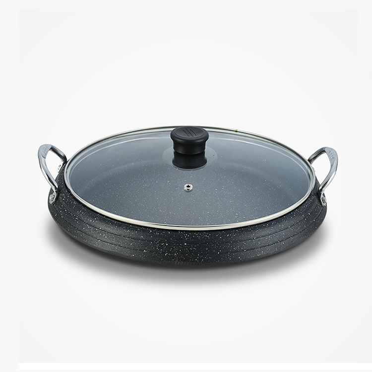 Многофункциональная кухонная посуда, Горячая сковорода с плоским дном, сковорода для приготовления пищи из медицинского камня