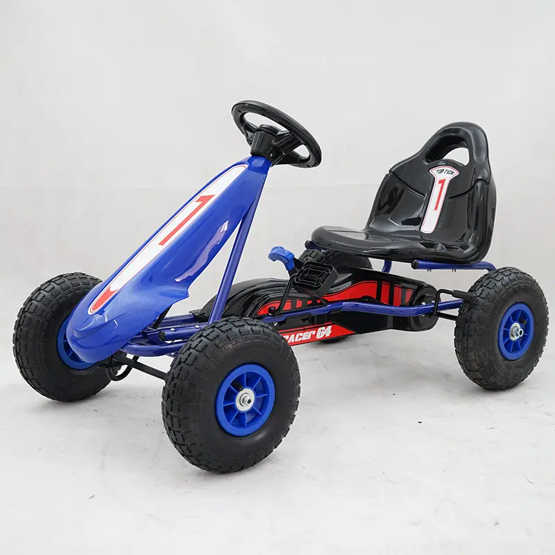 Modelo mais recente e pedal para crianças baratos pistas de corrida de kart passeio no carro para a venda