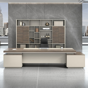 Simple Modern Boss Escritorios Combinación Grand President <span class=keywords><strong>Escritorio</strong></span> de oficina para Gerente General <span class=keywords><strong>Escritorio</strong></span> de oficina en forma de <span class=keywords><strong>L</strong></span> - Product Image 2