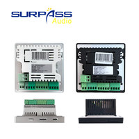 PW425B + 2CR520 Mini amplificateur mural avec haut-parleur de plafond Récepteurs et amplificateurs de système de musique de fond pour maison intelligente