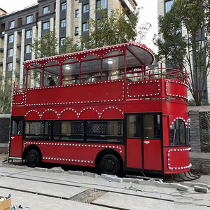 <span class=keywords><strong>Food</strong></span> <span class=keywords><strong>Truck</strong></span> à Double Étage Style Londres Personnalisable avec Grandes Fenêtres, Restaurant Mobile de Qualité Commerciale pour les États-Unis et l'Europe - Product Image 2