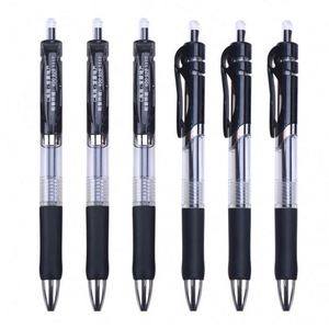 Bolígrafos Retráctiles de Plástico Promocionales Bv-24Bp35 de Alta Calidad, Económicos para Estudiantes, con Logotipo Personalizado, Negros, de 1.0 mm - Product Image 3
