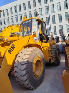 รถตักล้อยางมือสอง Cat 966F 966H อุปกรณ์เครื่องจักรอุตสาหกรรม สภาพ 95% พร้อมอะไหล่สำคัญ-เครื่องยนต์ มอเตอร์ แบริ่ง ราคาถูก - Product Image 5