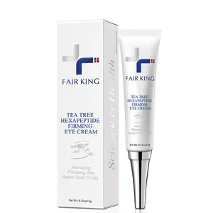 FAIR KING, crema antiarrugas para ojos antienvejecimiento con seis péptidos, elimina las ojeras, repara la hinchazón y las bolsas, blanqueamiento, cuidado hidratante de los ojos