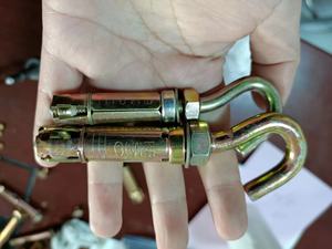 Ancre de <span class=keywords><strong>fixation</strong></span> en acier au carbone avec <span class=keywords><strong>crochet</strong></span> à œil 3 pièces 4 pièces M10/M16 Grade 4.8/6.8 - Product Image 4