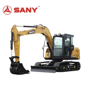 Sany Sy60C ekskavator Mini Sy55 Sy60 Sy65, ekskavator terpasang Crawler 6 Ton