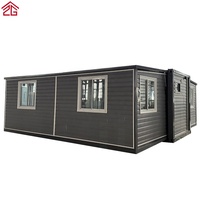 Kits de conteneurs extensibles préfabriqués pour la maison étanche pour villa maison en conteneur pliable avec salle de bain et cuisine
