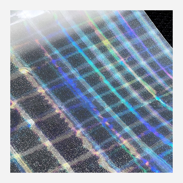 Customized Transparent Holographic BOPP Thermal Composite PET Plastic Film Soft Laminating Poster Advertising Materials Custom
