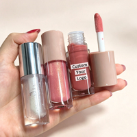 Gloss à lèvres mat liquide à marque privée, rouge à lèvres personnalisé avec logo, longue tenue, waterproof, sans cruauté animale, OEM ODM, vente en gros