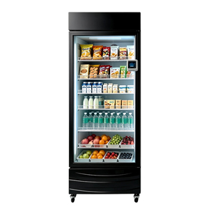 Distributeurs automatiques intelligents de 600 L alimentés par l'IA pour snacks et boissons, réfrigérateur Grab-And-Go à 99,5 % de précision, 0-10 ° Réfrigérateur intelligent à écran tactile - Product Image 1