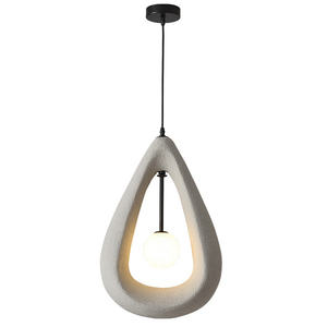 Luminaire suspendu LED <span class=keywords><strong>G9</strong></span>, design micro-ciment trichromatique pour salles à manger, salons, hôtels, chambres et bureaux à domicile - Product Image 6