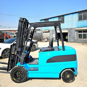 Nuevo más barato 4x4 Totalmente 0.5ton 1T 2T <span class=keywords><strong>3t</strong></span> 3,5 Ton Mini carretilla elevadora eléctrica compacta portátil de carga automática