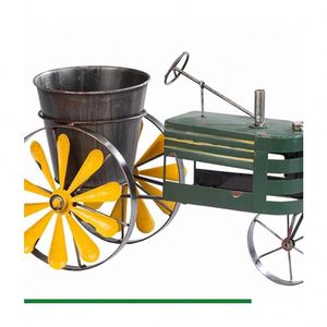 Antique indoor floor Metal bicycle Plant pot Stand Outdoor Flower pot holder for garden - Product Image 3