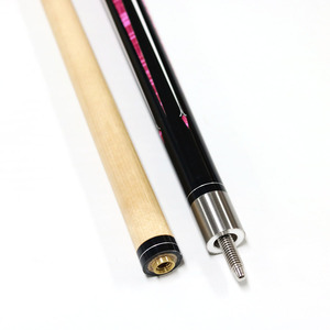 Özel tasarlanmış ucuz fiyat akçaağaç ahşap 57 inç 1/2-PC bilardo bilardo masası eğitim oynamak Cue sopa havuz Cue değnek - Product Image 3