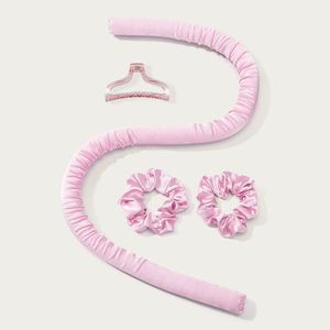 Wholesale Custom Heatless Curling Rod Headband Magic Silk Hair Curler Set Soft Sleeping Hair <b>Roller</b> for Women - Product Image 2