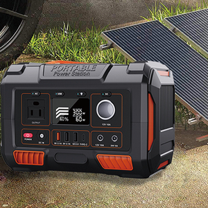 Tùy chỉnh 300 Wát xách tay năng lượng mặt trời trạm phát điện đa chức năng 100/220V AC Outlet MPPT điều khiển cho xe sử dụng di động - Product Image 3