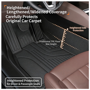 Tappetini Auto 5D/3D Personalizzati Impermeabili Antiscivolo Spessore 3,5MM Set da 4 Pezzi in TPE per CIVIC/ CR-V/ ENS1/ACCORD/ <span class=keywords><strong>HRV</strong></span> - Product Image 2