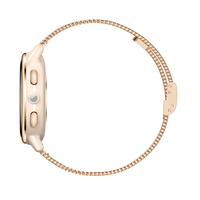 Nouveautés direct usine : Montre connectée AK88 1,26 pouces avec appels Bluetooth, IPX8, moniteur de fréquence cardiaque, SpO2, multisports, suivi des règles, suivi du sommeil, commande vocale IA, pour femme, bracelet en silicone