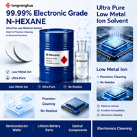 N-Hexane à très faible teneur en aromatiques et ions métalliques, CAS 110-54-3, 99,9 %, qualité électronique pour le nettoyage des plaquettes semi-conductrices, approvisionnement en usine