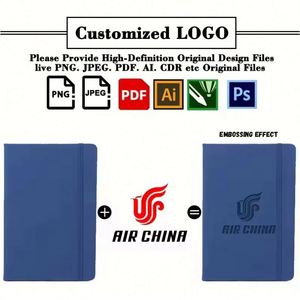 Custom Logo Promotional Business Gifts PU Leather Notebooks A6 Students Hardcover <b>A5</b> <b>Diary</b> Journal Notebook - Product Image 2