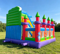 Château gonflable avec toboggan, château gonflable dragon, château gonflable pour fête