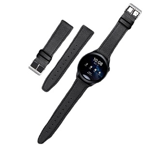 LAIHE-Bracelet de montre intelligente de luxe en cuir véritable pour homme Vegan Full Grain Correas-De-Reloj pour <span class=keywords><strong>Mi</strong></span> <span class=keywords><strong>Band</strong></span> Smartwatch - Product Image 1