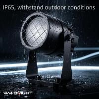 Lumière LED RGBAWW IP65 à haut flux lumineux pour scène, DJ, discothèque, événement