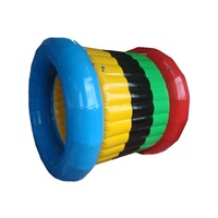 Rouleau aquatique gonflable pour marcher sur l'eau, balle flottante pour parc aquatique extérieur, jeu sportif et divertissement