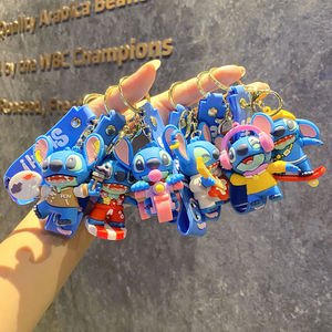 Gantungan Kunci Boneka Stitch Kartun, Gantungan Kunci Stitch Street Stitch Baru, Hadiah Kecil Game City, Grosir - Product Image 2