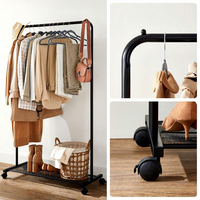 Porte-chapeaux JIABEIHAO de style simple et moderne, porte-chapeaux en métal sur pied, adapté aux chambres à coucher, aux salons