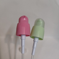 Chine OEM 18410 Pompe de traitement de liquide et de crème en plastique avec capuchon, vente en gros, échantillon gratuit, couleur/logo personnalisés