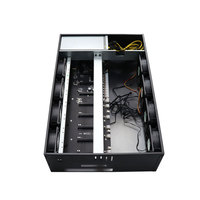 Nouveau boîtier d'ordinateur 8 GPU B75 Full Tower ATX avec alimentation et ventilateur 2500W/2000W en stock