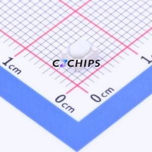 YTSA016C0251801B Tactile Switch SMD Switch Single Pole Single Throw Oval Button 1.8N Vertical Mount - Product Image 1