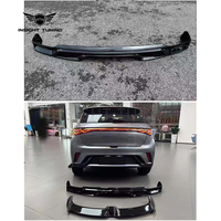 2022 Abs plastique Ev pièces de voiture diffuseur de lèvre avant Bodykit pour BYD Dolphin mise à niveau vers le Kit de carrosserie de conception sportive