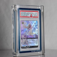 Vitrine acrylique pour carte magnétique Pokemoned Graded Card Collection Dalle de protection UV pour PSA/BGS Grading Card Protector