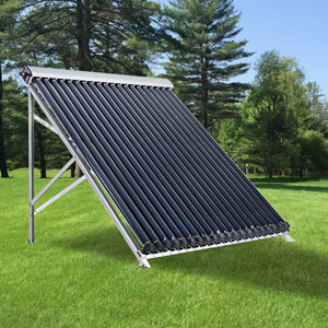 Piatto piatto evacuato tubo a vuoto di vetro collettore solare calore tubo scaldabagno termico per uso domestico per sistemi di piscina - Product Image 1