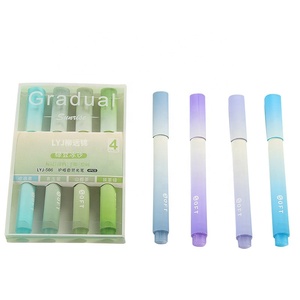 Juego de Marcadores Fluorescentes de Alta Calidad <span class=keywords><strong>con</strong></span> Gradiente de Color, Gran Capacidad, <span class=keywords><strong>con</strong></span> Marcadores Clave, Protección Ocular para Estudiantes - Product Image 1