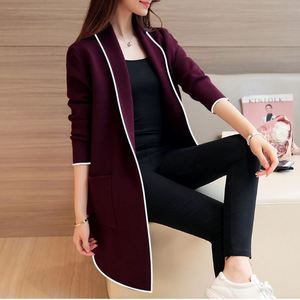 Offre Spéciale femmes <span class=keywords><strong>Long</strong></span> Cardigan style <span class=keywords><strong>mi</strong></span>-<span class=keywords><strong>long</strong></span> femmes <span class=keywords><strong>long</strong></span> <span class=keywords><strong>manteau</strong></span> tricoté 812-1628 - Product Image 5