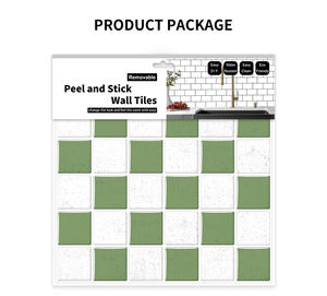 กระเบื้องโมเสคกันน้ำ ทนความร้อน สำหรับ<span class=keywords><strong>ห้อง</strong></span>นั่งเล่น แบบลอกและติด แผ่นผนังติดกาว - Product Image 4