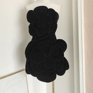 Abito senza spalline fiore di lusso luce per banchetti, autunno e inverno nuovo stile <span class=keywords><strong>Boutique</strong></span> abbigliamento donna all'ingrosso - Product Image 6