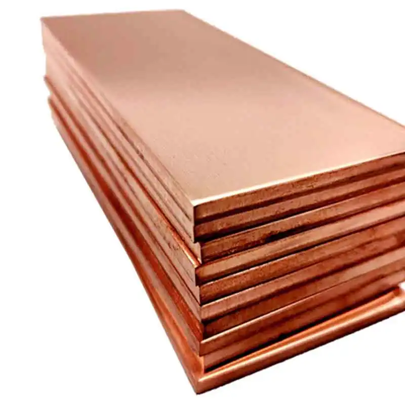 ASTM C2600 C2680 C3712 0.3-50mm Thickness Flat Copper roofing Sheets Pure Copper Plate