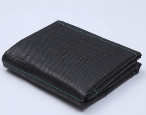Toile <span class=keywords><strong>anti</strong></span>-mauvaises herbes pour le contrôle de l'érosion, géotextile 200 GSM, tissu en fibre PP noir - Product Image 6