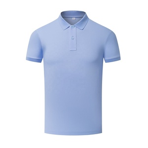 Direct de l'usine Polo en coton pour hommes T-shirt polo à manches courtes en tricot décontracté Chemises à coupe classique - Product Image 6